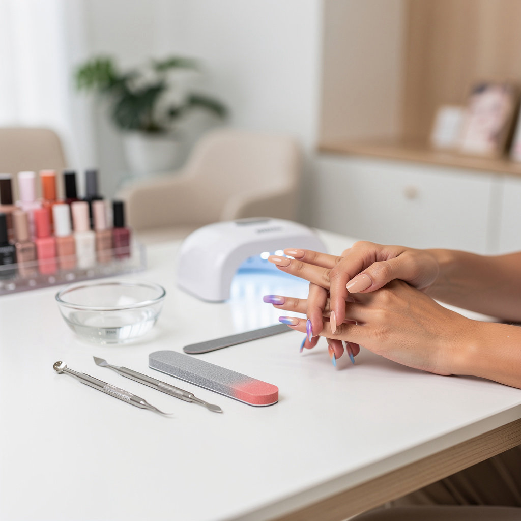 Minh Ly's Nails showcasing popular manicure, pedicure, and gel nail services in Santa Barbara